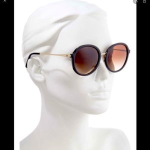 Tory Burch Round Sunglasses